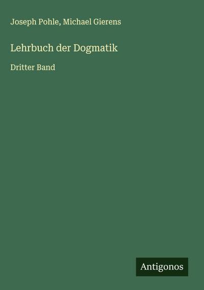 Lehrbuch der Dogmatik