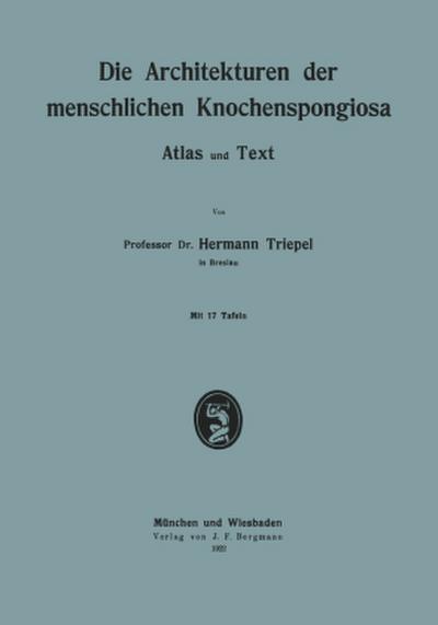 Die Architekturen der menschlichen Knochenspongiosa