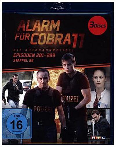 Alarm für Cobra 11. Staffel.36, 3 Blu-ray
