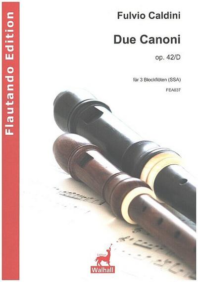 2 Canonifür 3 Blockflöten (SSA)