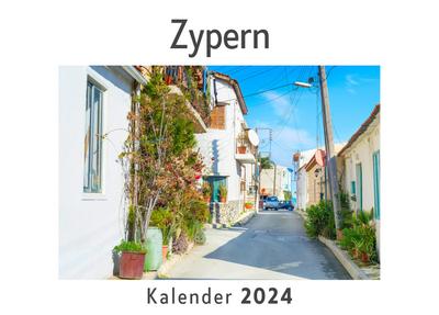 Zypern (Wandkalender 2024, Kalender DIN A4 quer, Monatskalender im Querformat mit Kalendarium, Das perfekte Geschenk)