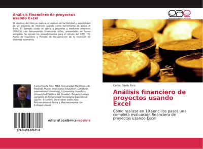 Análisis financiero de proyectos usando Excel