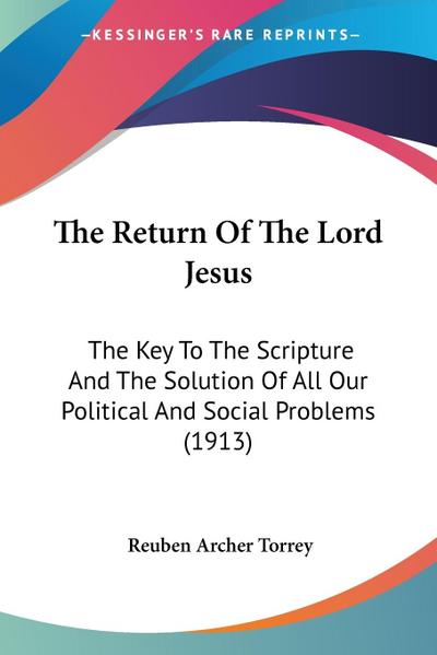 The Return Of The Lord Jesus