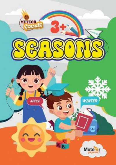 Seasons Türkce-Ingilizce Boyama Kitabi