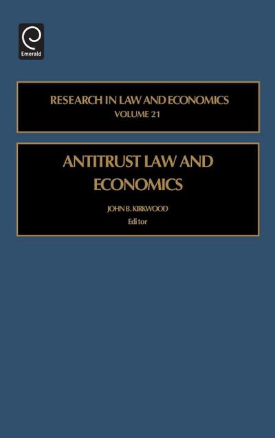 Antitrust Law and Economics