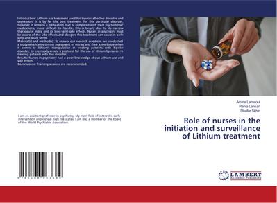 Role of nurses in the initiation and surveillance of Lithium treatment