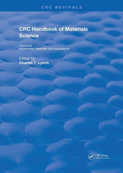 CRC Handbook of Materials Science