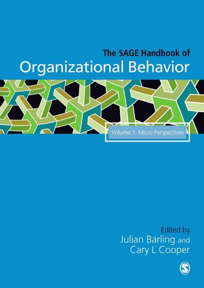 The SAGE Handbook of Organizational Behavior