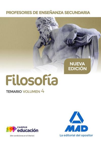 Profesores de Enseñanza Secundaria, filosofía. Temario