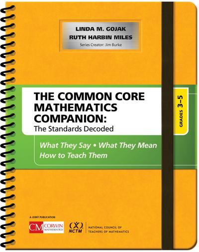 The Common Core Mathematics Companion: The Standards Decoded, Grades 3-5