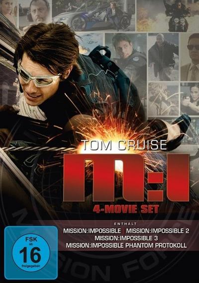Mission: Impossible 1-4, 4 DVDs