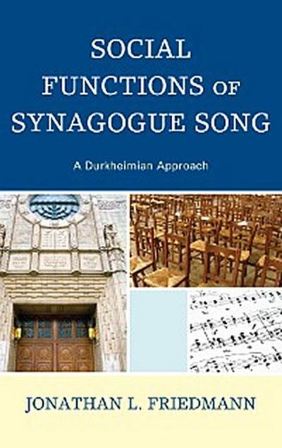 Social Functions of Synagogue Song