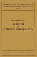 Tabellen zur Fourier Transformation
