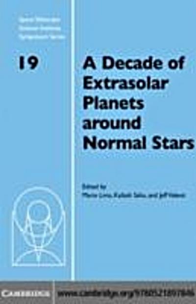 Decade of Extrasolar Planets around Normal Stars