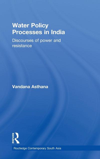 Water Policy Processes in India