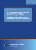 The silent features of the Ethiopian law of sales 