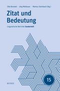 Zitat und Bedeutung