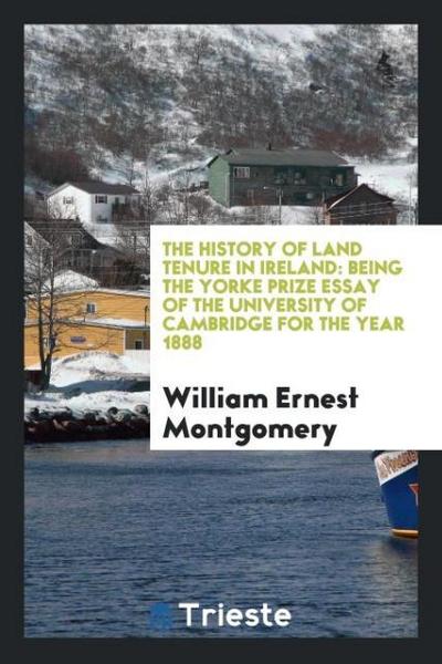 The history of land tenure in Ireland