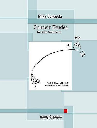 Concert Etudes, Solo-Posaune. Book.1