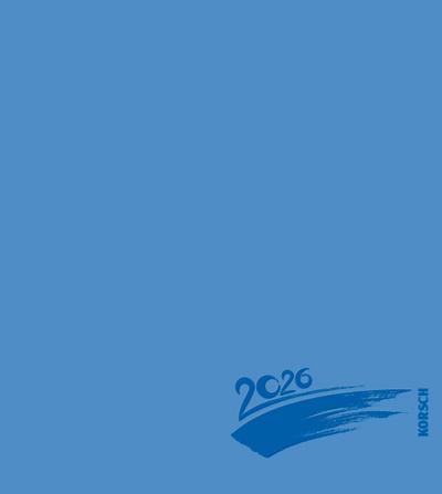 Foto-Malen-Basteln Bastelkalender blau 2026