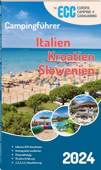 ECC Campingführer Italien / Kroatien / Slowenien 2024