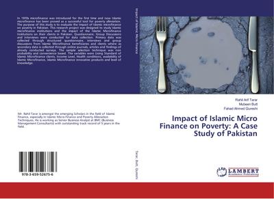 Impact of Islamic Micro Finance on Poverty: A Case Study of Pakistan