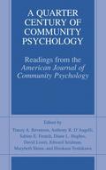 A Quarter Century of Community Psychology