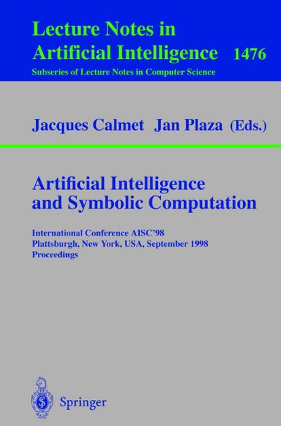 Artificial Intelligence and Symbolic Computation