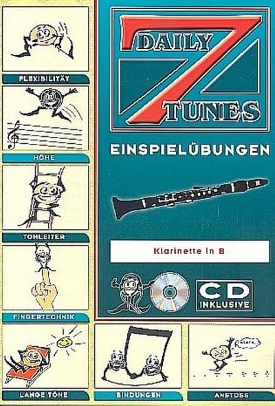 7 Daily Tunes (+CD)Einspielübungen für Klarinette in B