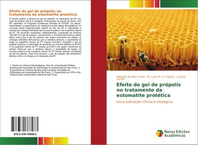 Efeito do gel de própolis no tratamento da estomatite protética