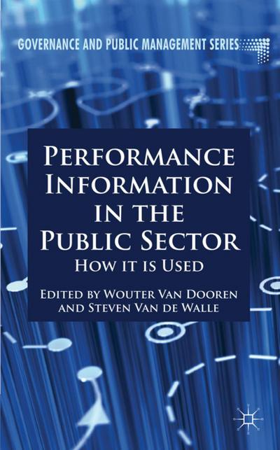 Performance Information in the Public Sector