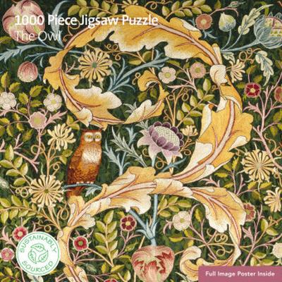 Adult Sustainable Jigsaw Puzzle V&a: The Owl