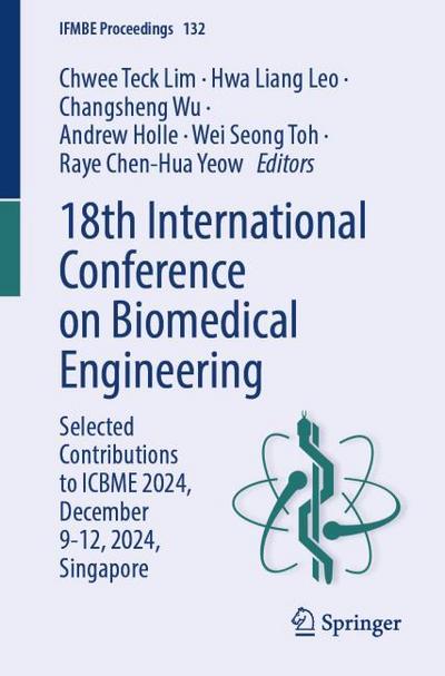 18th International Conference on Biomedical Engineering