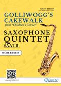 Saxophone Quintet "Golliwogg’s Cakewalk" score & parts