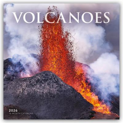 Volcanoes - Vulkane 2026 - Wand-Kalender