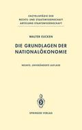 Die Grundlagen der Nationalökonomie