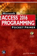 Microsoft Access 2016 Programming Pocket Primer