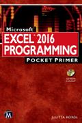 Microsoft Excel 2016 Programming Pocket Primer