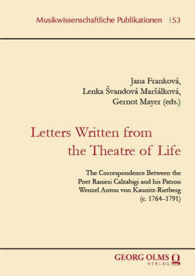 Letters Written from the Theatre of Life