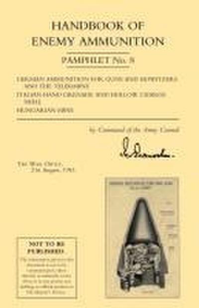 HANDBOOK OF ENEMY AMMUNITION