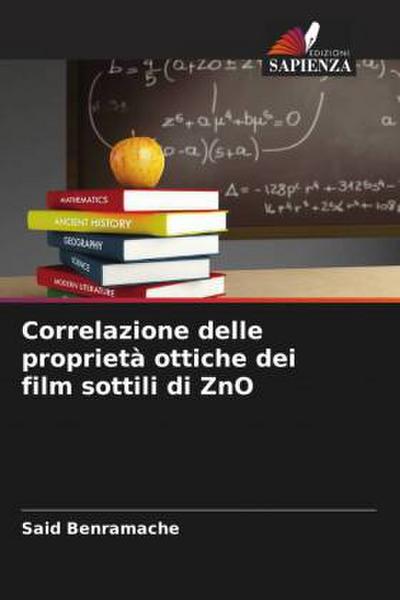 Correlazione delle proprietà ottiche dei film sottili di ZnO