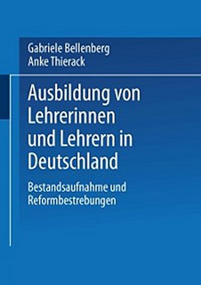 Ausbildung von Lehrerinnen und Lehrern in Deutschland