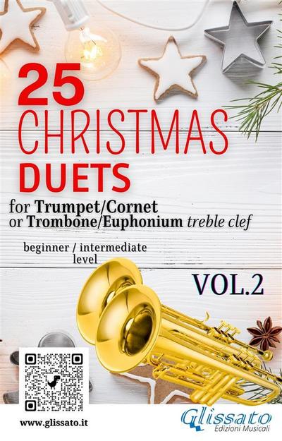 25 Christmas Duets for Trumpet or Trombone T.C. vol.2