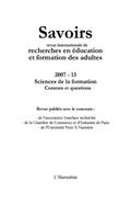 Sciences de la formation