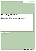 Komplexe Lehr-Lernarrangements