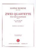 2 Quartette op.23für 4 Saxophone