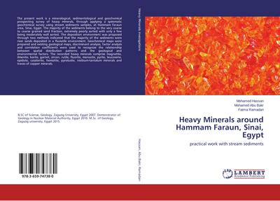 Heavy Minerals around Hammam Faraun, Sinai, Egypt