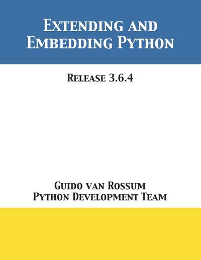 Extending and Embedding Python