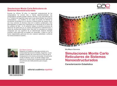 Simulaciones Monte Carlo Reticulares de Sistemas Nanoestructurados - Elio Mauro Carreras