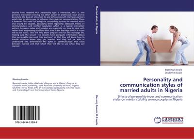 Personality and communication styles of married adults in Nigeria